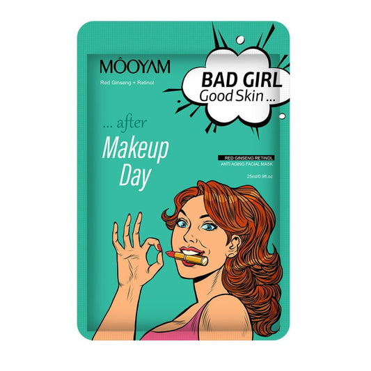MOOYAM Bad Girl Series Face Mask For Anti-wrinkle,Firming & Lifting,Whitening,Oil Control Skincare Facial Mask (After Makeup Day)